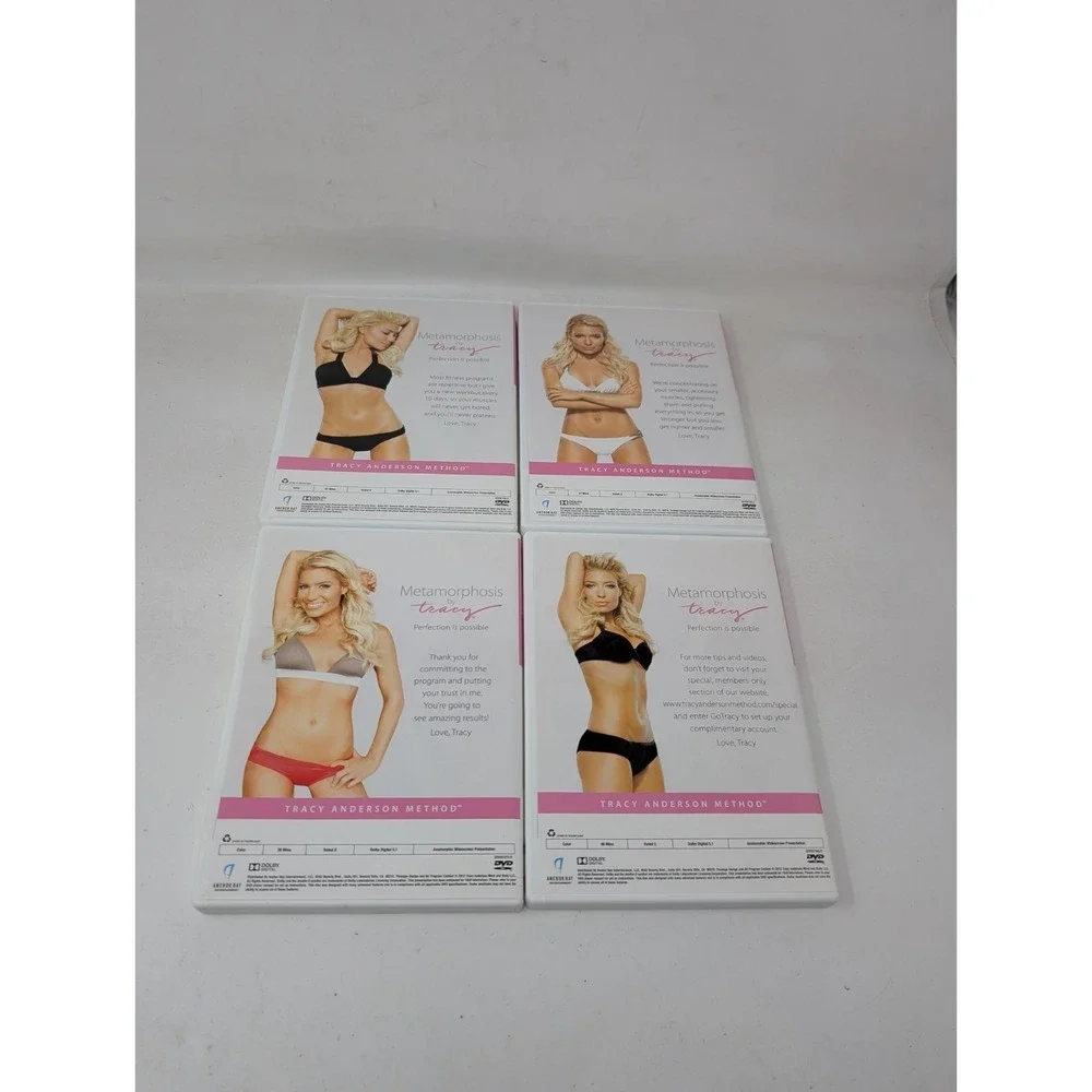 Metamorphosis By Tracy Anderson Method 4 DVD Set Dance and Transform 1-3 - Picture 2 of 7